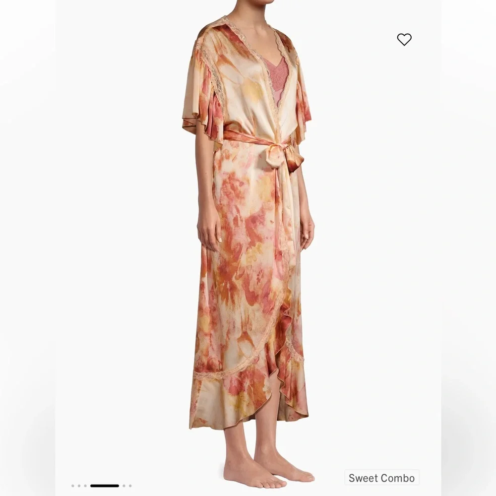 Free People
Moonbeams Lace-Trimmed Tie-Waist Maxi Dress - Picture 3 of 10